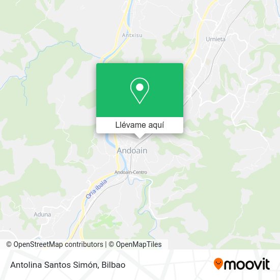 Mapa Antolina Santos Simón