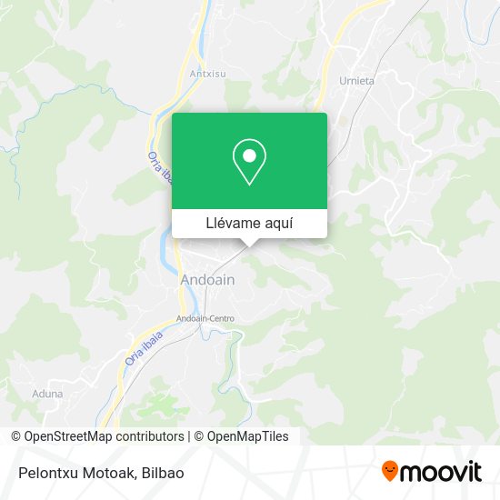 Mapa Pelontxu Motoak