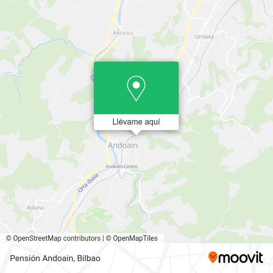 Mapa Pensión Andoain
