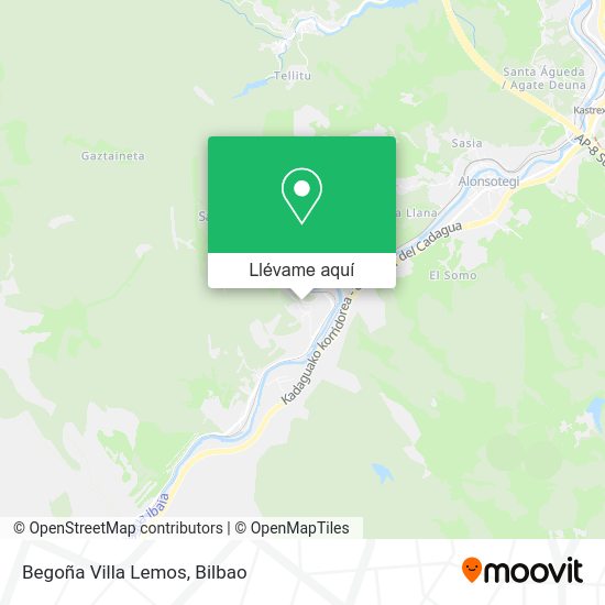 Mapa Begoña Villa Lemos