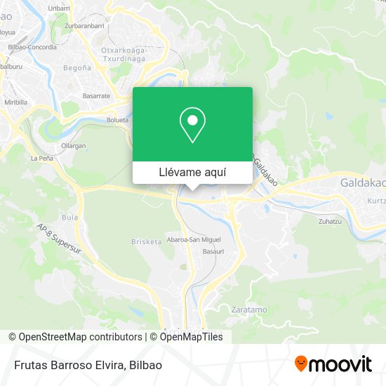 Mapa Frutas Barroso Elvira