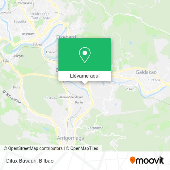 Mapa Dilux Basauri