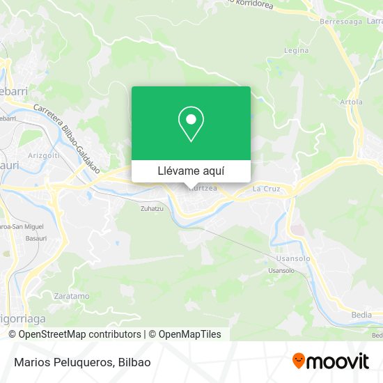 Mapa Marios Peluqueros