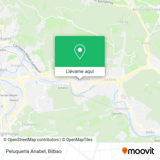 Mapa Peluquería Anabel