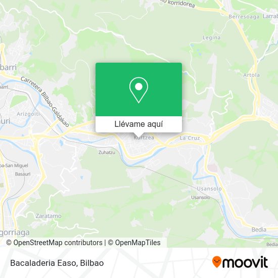 Mapa Bacaladeria Easo