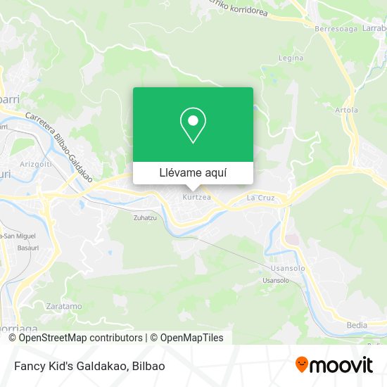 Mapa Fancy Kid's Galdakao