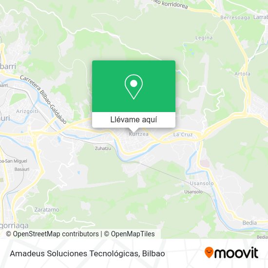 Mapa Amadeus Soluciones Tecnológicas
