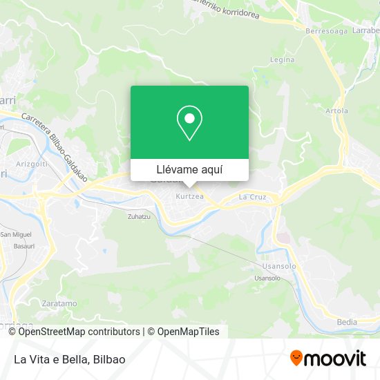 Mapa La Vita e Bella