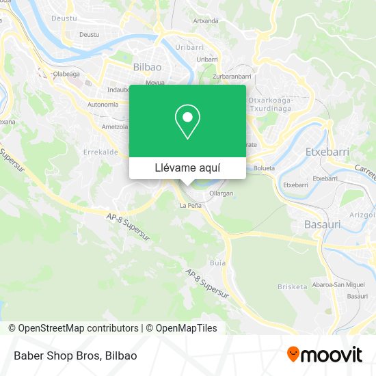 Mapa Baber Shop Bros
