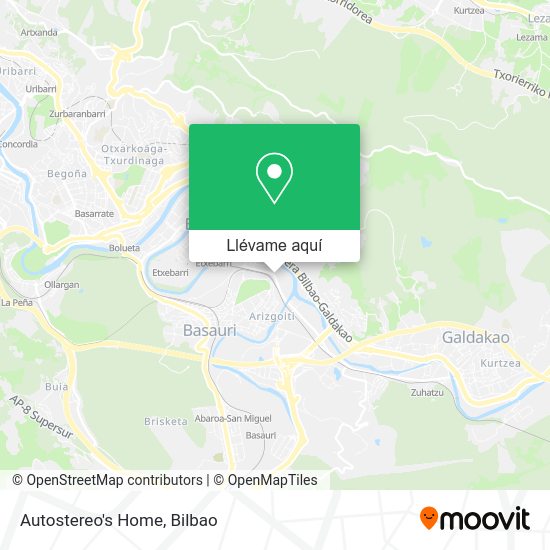 Mapa Autostereo's Home