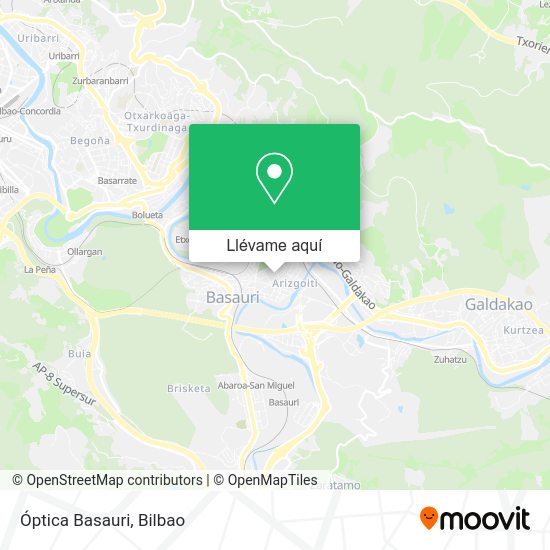 Mapa Óptica Basauri