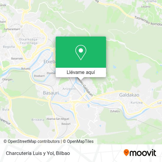 Mapa Charcutería Luis y Yol