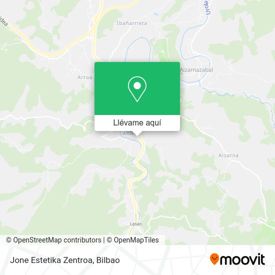 Mapa Jone Estetika Zentroa