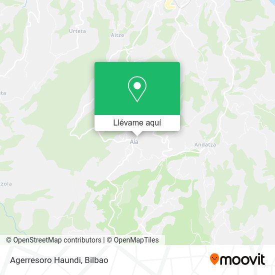 Mapa Agerresoro Haundi