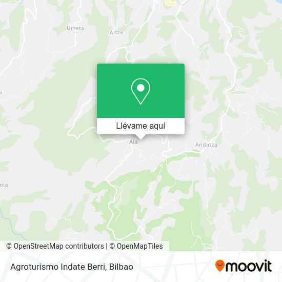 Mapa Agroturismo Indate Berri