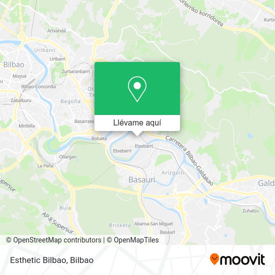 Mapa Esthetic Bilbao