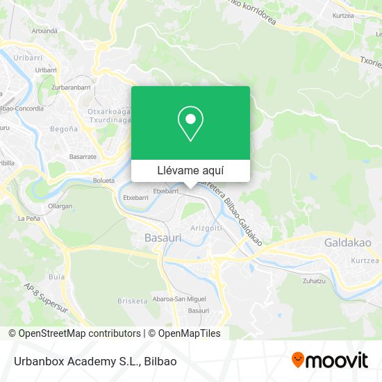 Mapa Urbanbox Academy S.L.