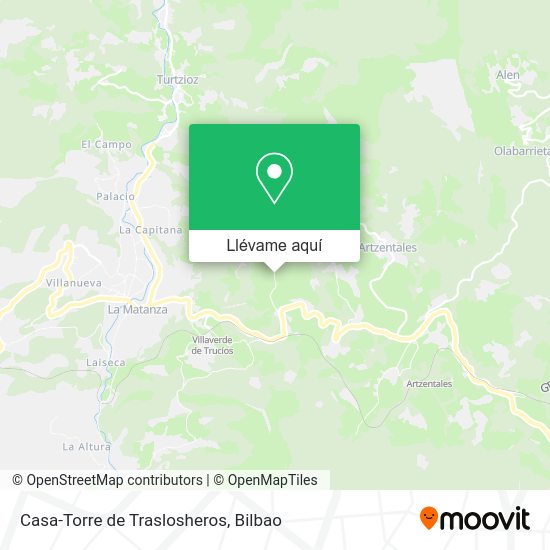 Mapa Casa-Torre de Traslosheros