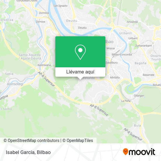 Mapa Isabel García