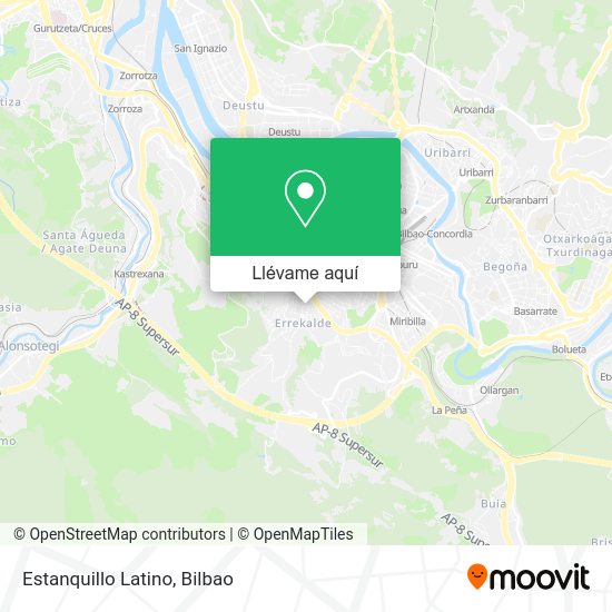 Mapa Estanquillo Latino