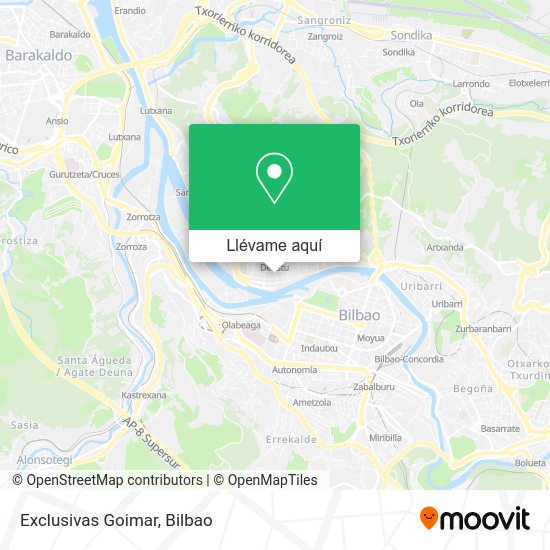 Mapa Exclusivas Goimar
