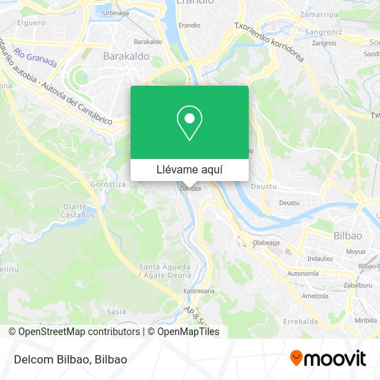 Mapa Delcom Bilbao
