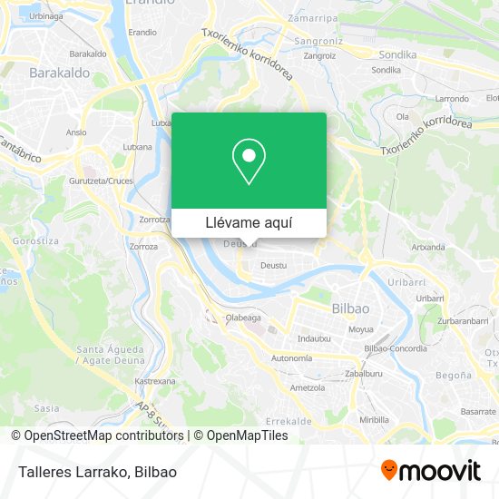 Mapa Talleres Larrako