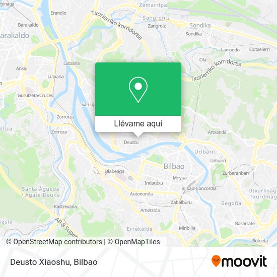 Mapa Deusto Xiaoshu