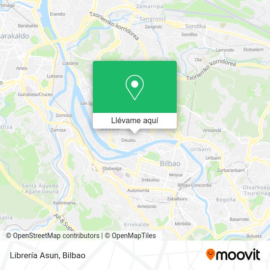 Mapa Librería Asun
