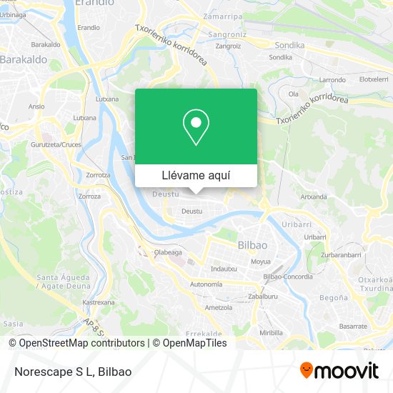 Mapa Norescape S L