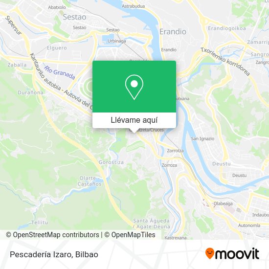 Mapa Pescadería Izaro