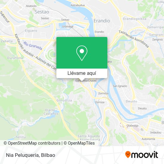 Mapa Nia Peluquería