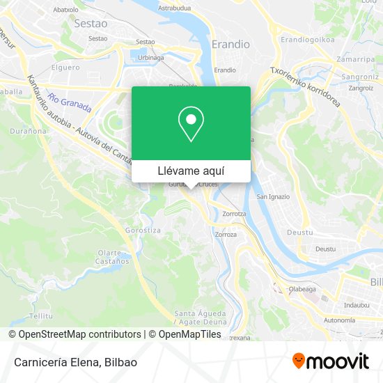 Mapa Carnicería Elena