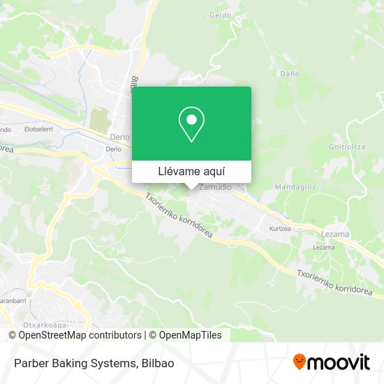 Mapa Parber Baking Systems