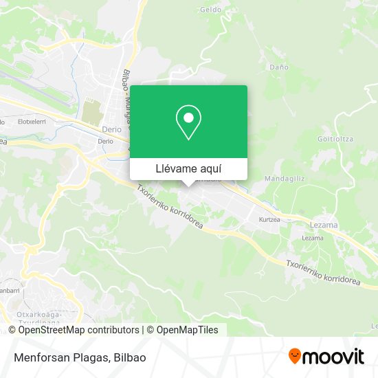 Mapa Menforsan Plagas