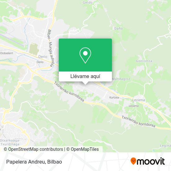 Mapa Papelera Andreu