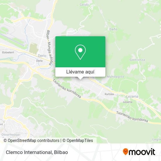 Mapa Clemco International