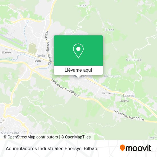 Mapa Acumuladores Industriales Enersys
