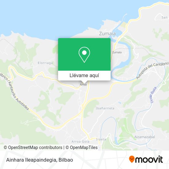Mapa Ainhara Ileapaindegia