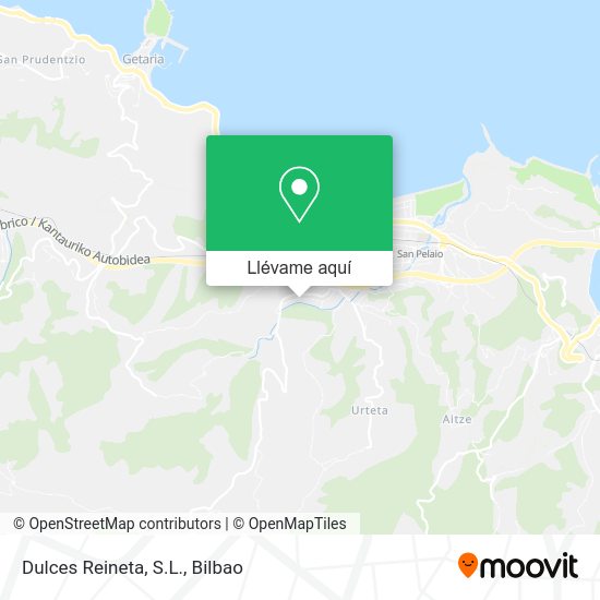 Mapa Dulces Reineta, S.L.