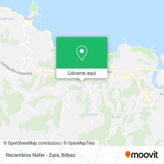 Mapa Recambios Nafer - Zara