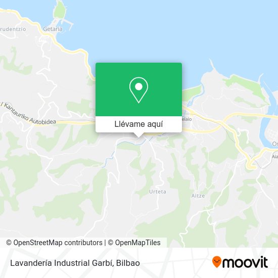 Mapa Lavandería Industrial Garbí