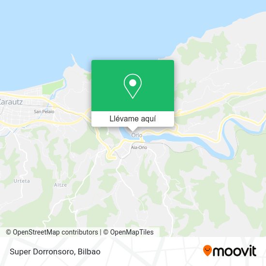 Mapa Super Dorronsoro