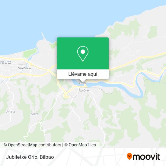 Mapa Jubiletxe Orio