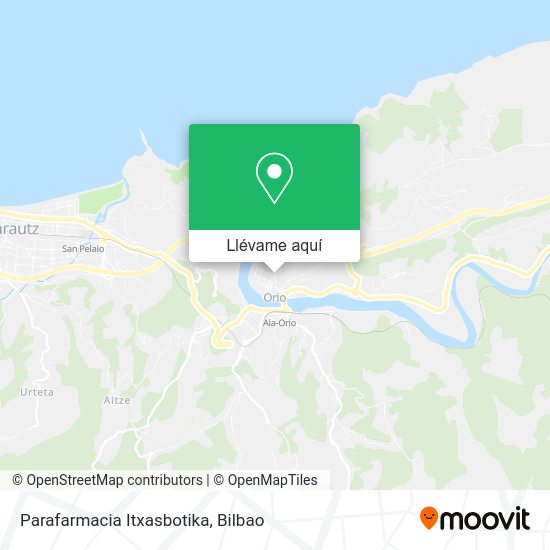 Mapa Parafarmacia Itxasbotika