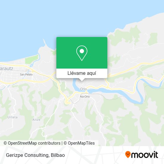 Mapa Gerizpe Consulting