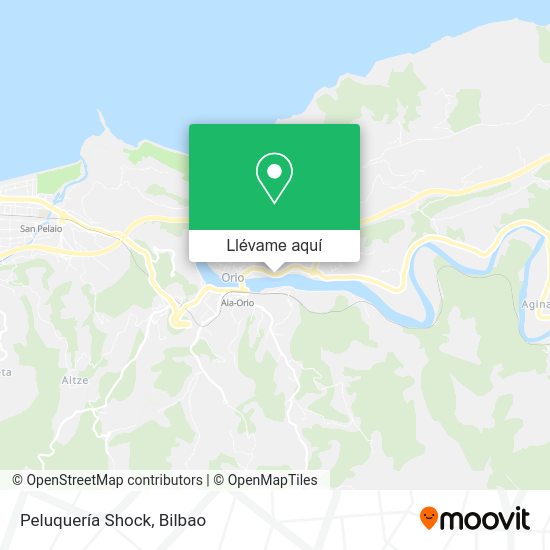 Mapa Peluquería Shock