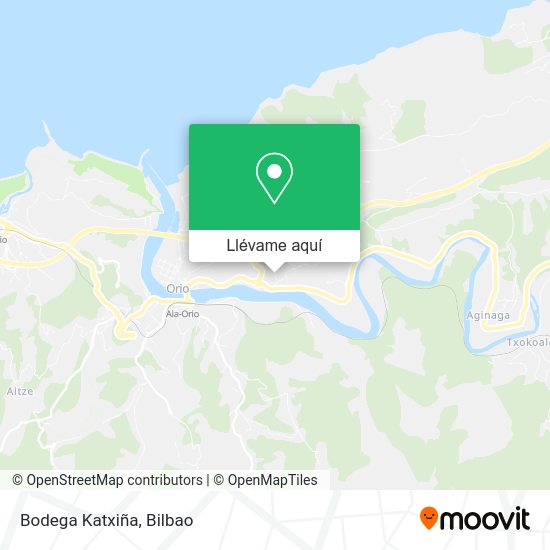 Mapa Bodega Katxiña