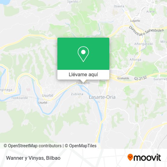 Mapa Wanner y Vinyas