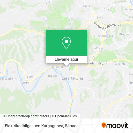 Mapa Elektriko Ibilgailuen Kargagunea